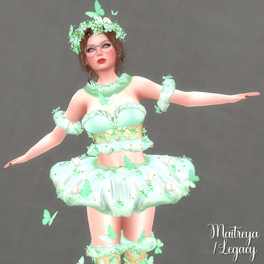 * Pascale * Green Outfit *