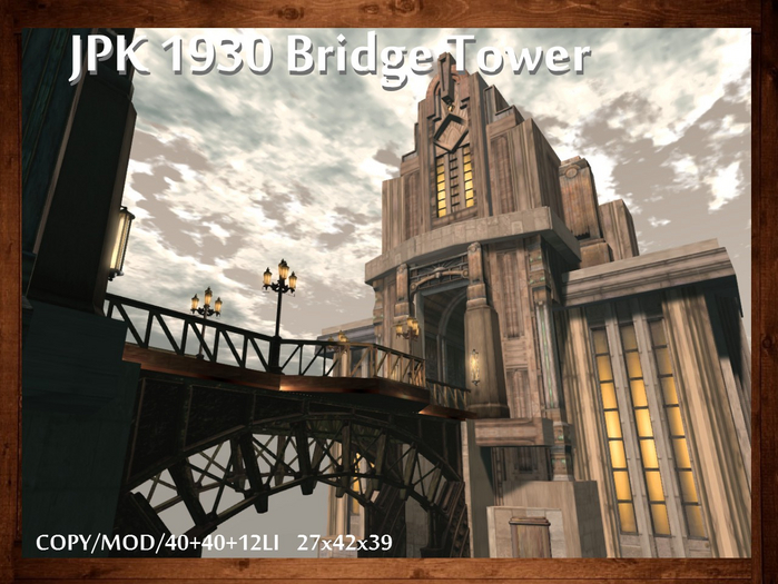 **JPK 1930 Bridge Tower BOX