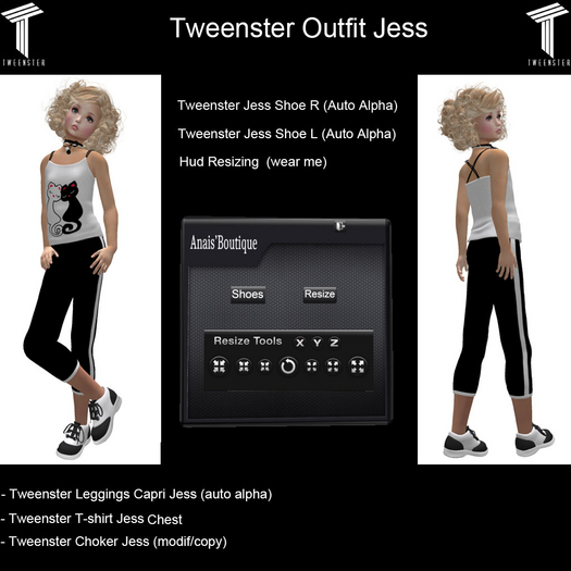 Tweenster Outfit Jess Demo