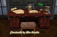 16.**JPK Steampunk Collection -Writing Desk