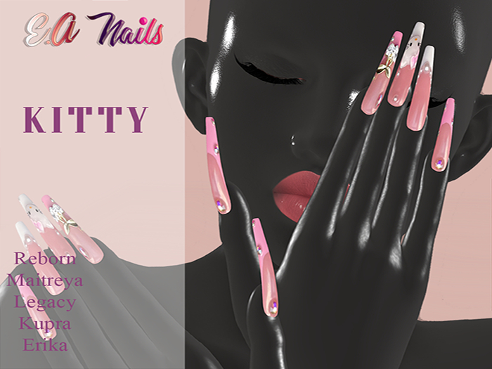 E.A NAILS KITTY 