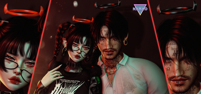 NANAO // Devilz Halo // Mod+Copy // ALL COLORS (add)