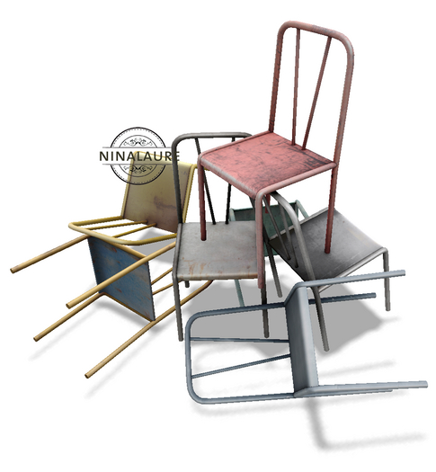 *ionic* Piled Messy Chairs (with sit animations)