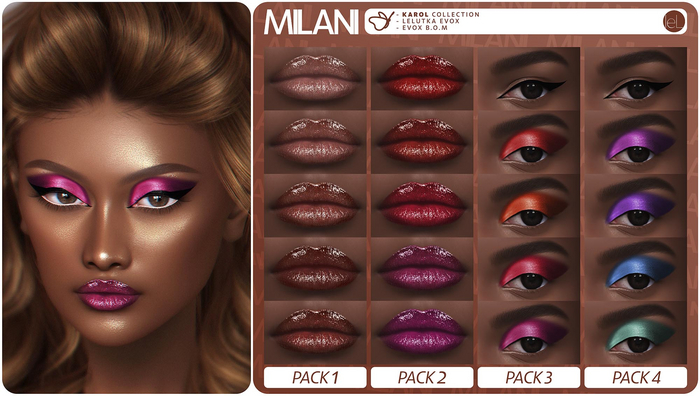 MILANI Cosmetics "Karol" Collection (PACK 3)