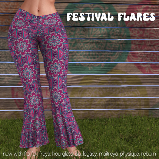 A. Rose // Festival  Flares // Style #2