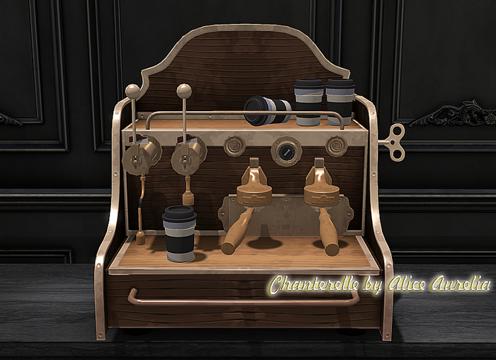 03.**JPK Steampunk Collection -Coffee Machine-
