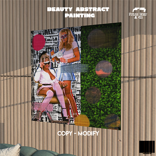 [FrontRow] Beauty Abstract Painting