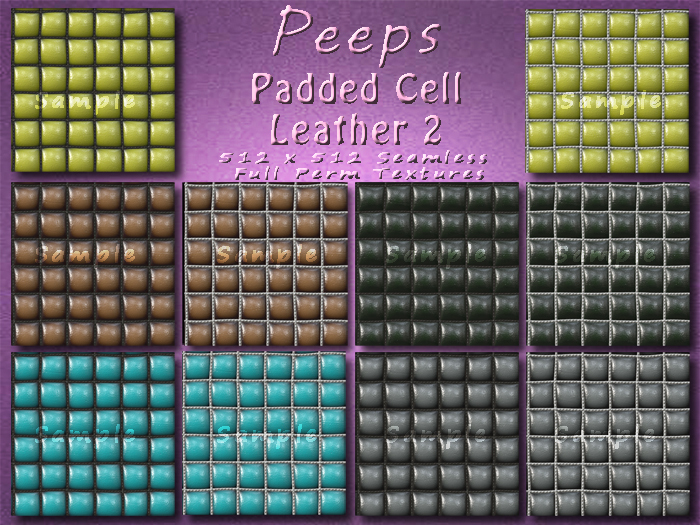 Peeps Textures Padded Cell Leather 2