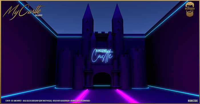 My Castle Backdrop - The Bearded Guy