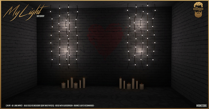 My Light Backdrop - The Bearded Guy