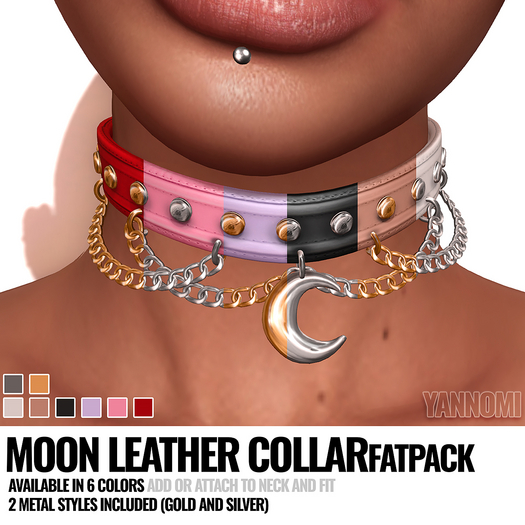 [ YANNOMI ] Moon Collar - FATPACK
