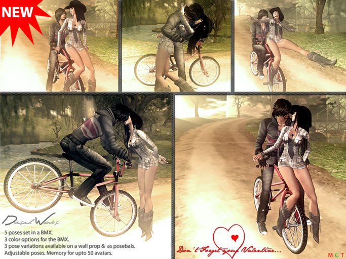 Don't Forget your Valentine - Couples Posing set
