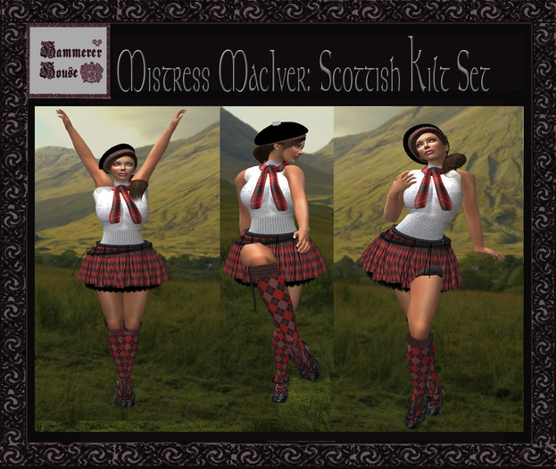 Mistress MacIver Kilt Set Boxed