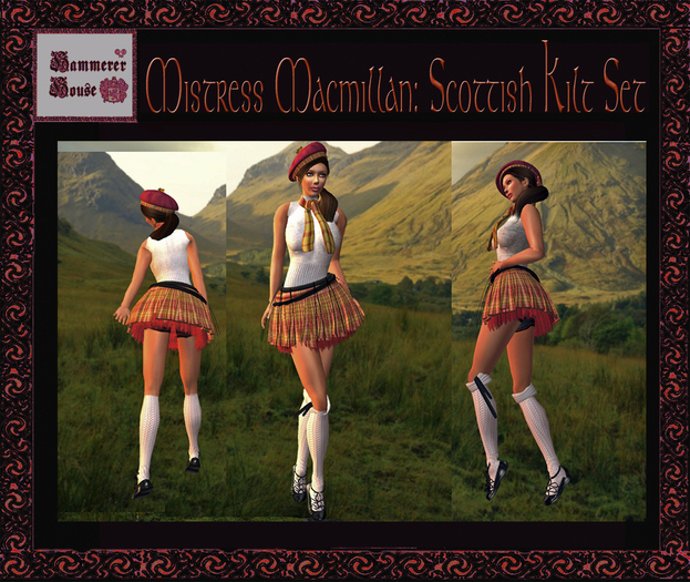 Mistress MacMillan Kilt Set Boxed