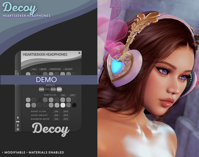 Decoy - Heartseeker Headphones: DEMO