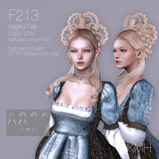 KMH - Hair F213 Colorful pack(add)