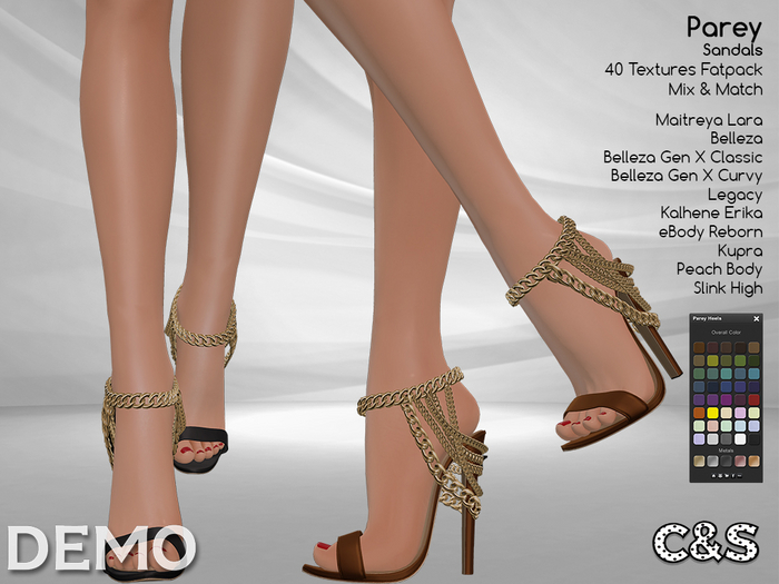 C&S Parey Sandals Demo