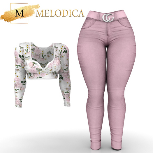 Rose Jeans Outfit