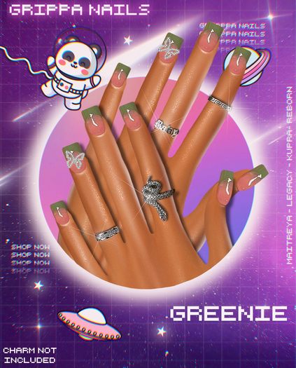 Grippa Shorties:: Greenie Set