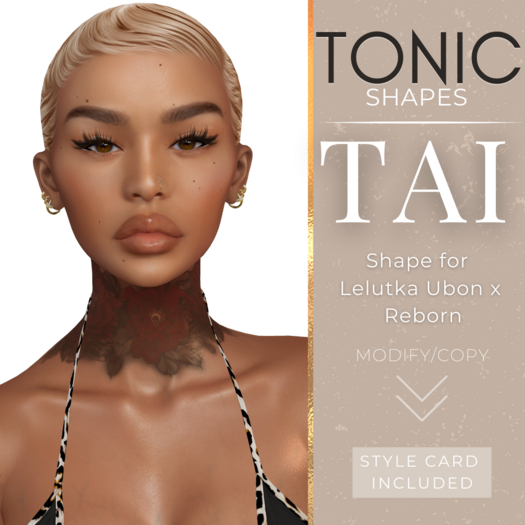TONIC - Tai Shape - For Lelutka Ubon x Reborn