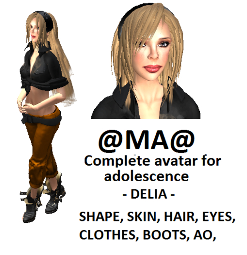@MA@ Teenage Complete Avatar  - DELIA