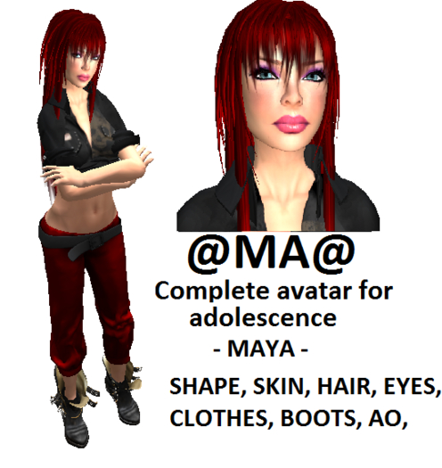 @MA@ Teenage Complete Avatar  - MAYA