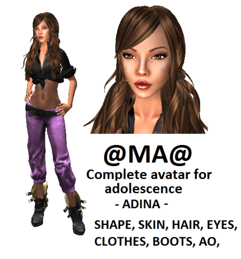 @MA@ Teenage Complete Avatar  ADINA