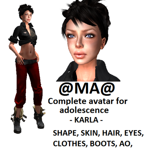 @MA@ Teenage Complete Avatar  KARLA