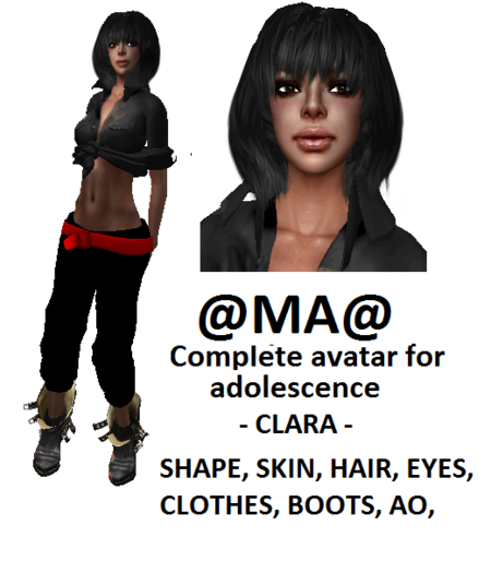 @MA@ Teenage Complete Avatar - CLARA