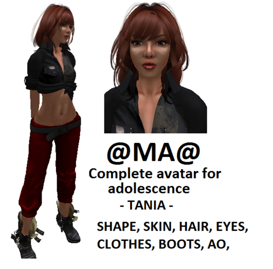 @MA@ Teenage Complete Avatar - TANIA