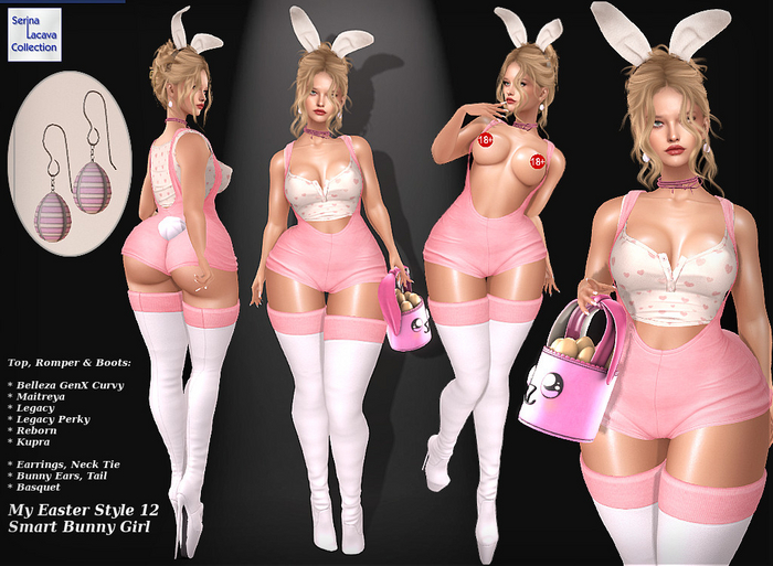 SLC Outfit My Easter Style 12 * Smart Bunny Girl