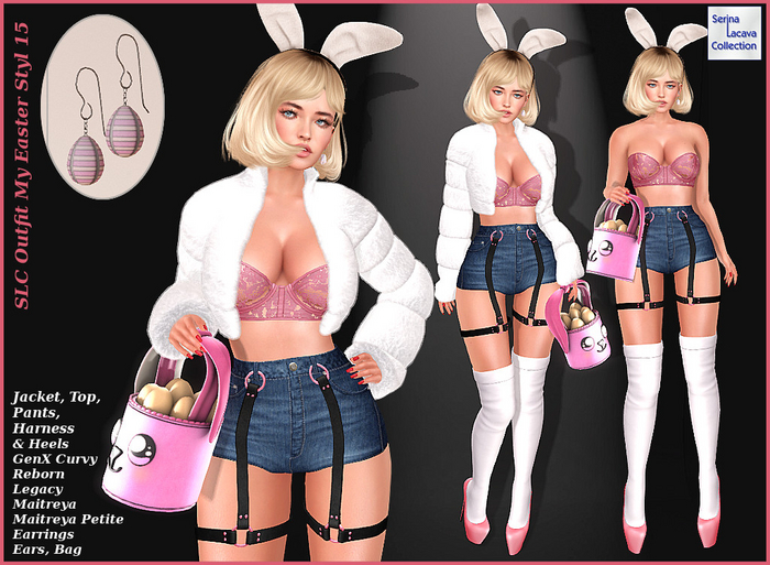 SLC Outfit My Easter Style 15 * Casual Easter Girl