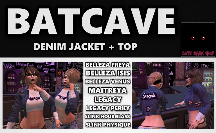 [CDS] BATCAVE - Denim Jacket (box)