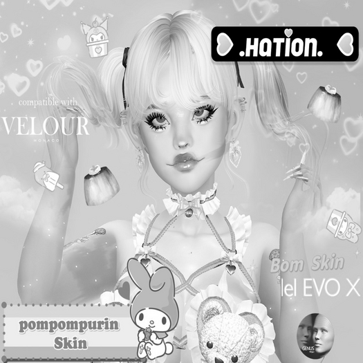 .HATION. pompompurin skin DEMO