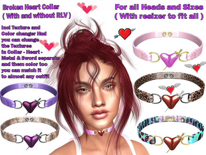 Broken Heart Collar
