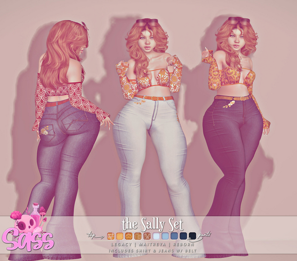 Sass [Sally Set] ♥ Legacy ♥ Maitreya ♥ Reborn