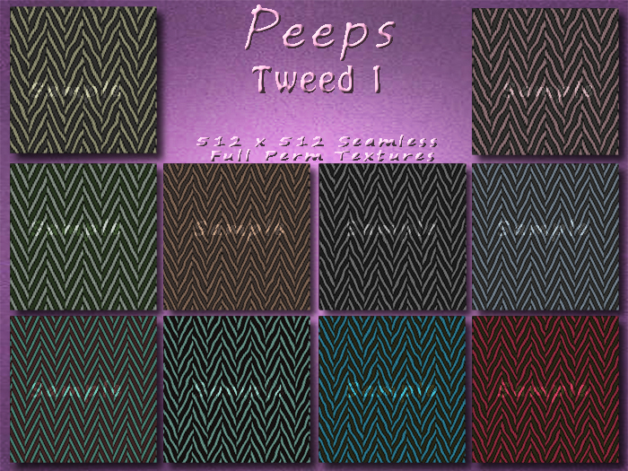 Peeps Textures Tweed 1