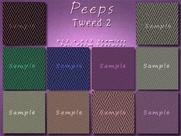 Peeps Textures Tweed 2