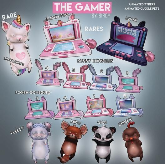 Birdy - The Gamer - Console - Bunny - 3 [box]