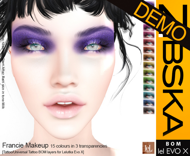 Zibska Evo X ~ Francie Makeup Demo