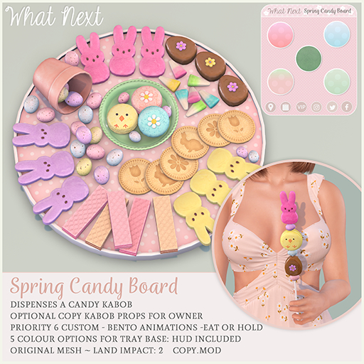 {wn} Spring Candy Board