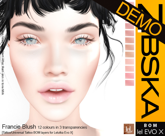 Zibska Evo X ~ Francie Blush Demo