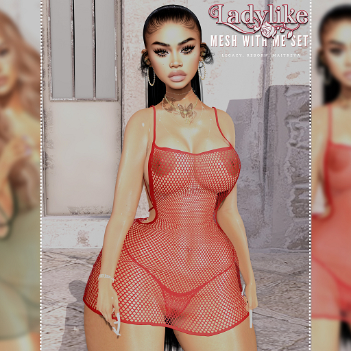 [LL] Mesh Wit Me - Red