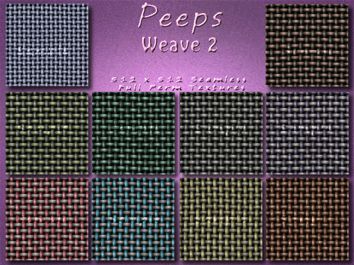Peeps Textures Weave 2