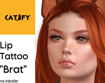 ! Catify ! Lip Tattoo Brat