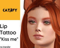 ! Catify ! Lip Tattoo Kiss me