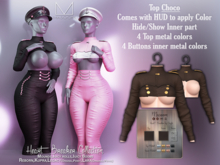 [[ Masoom ]] Heart Breaker Top - Choco 