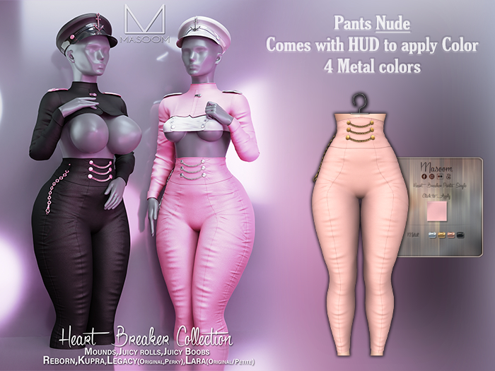 [[ Masoom ]] Heart Breaker Pants - Nude