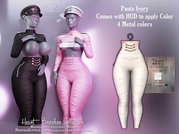 [[ Masoom ]] Heart Breaker Pants - Ivory