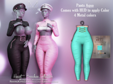 [[ Masoom ]] Heart Breaker Pants - Aqua